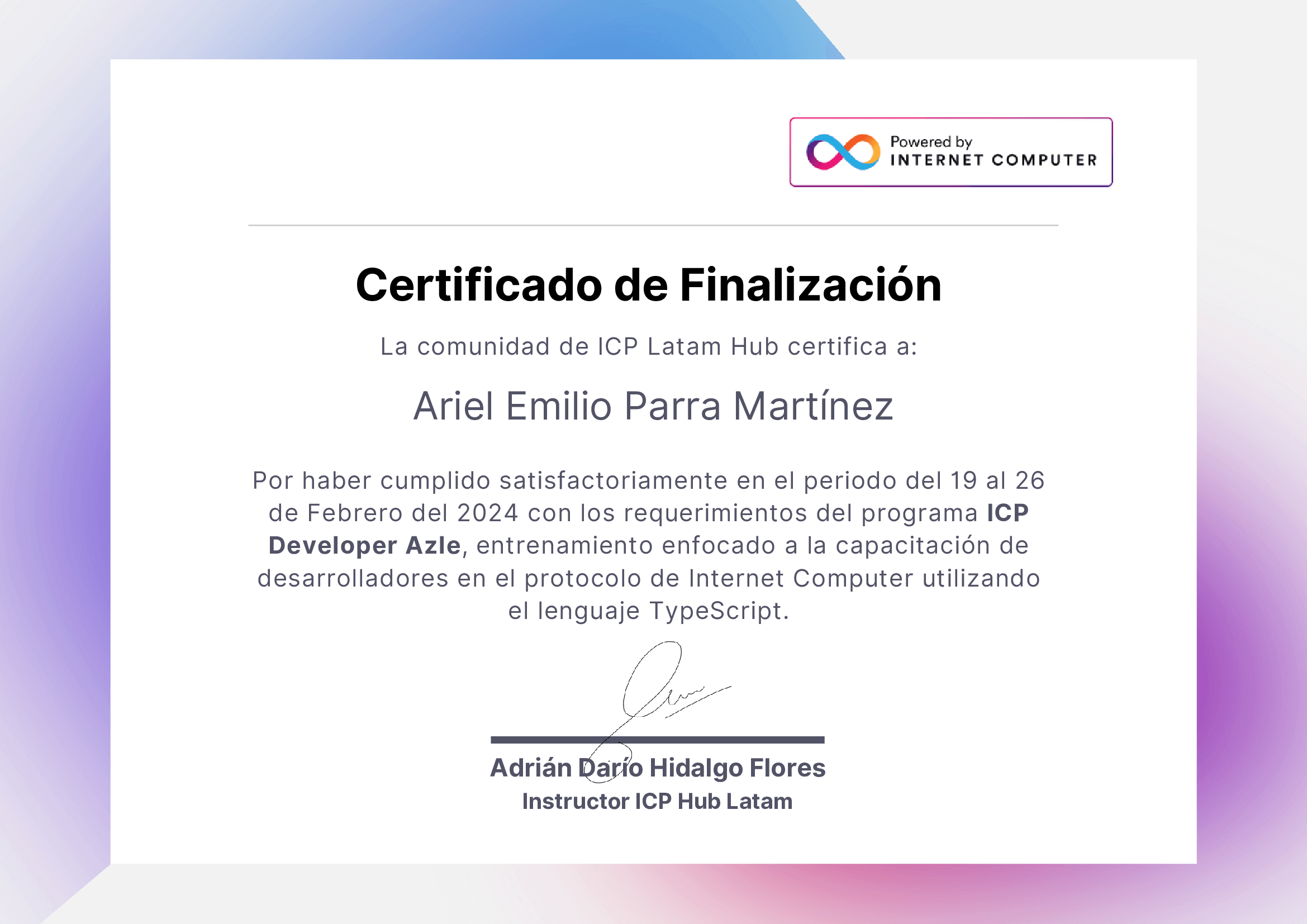 ICP Developer Azle image
