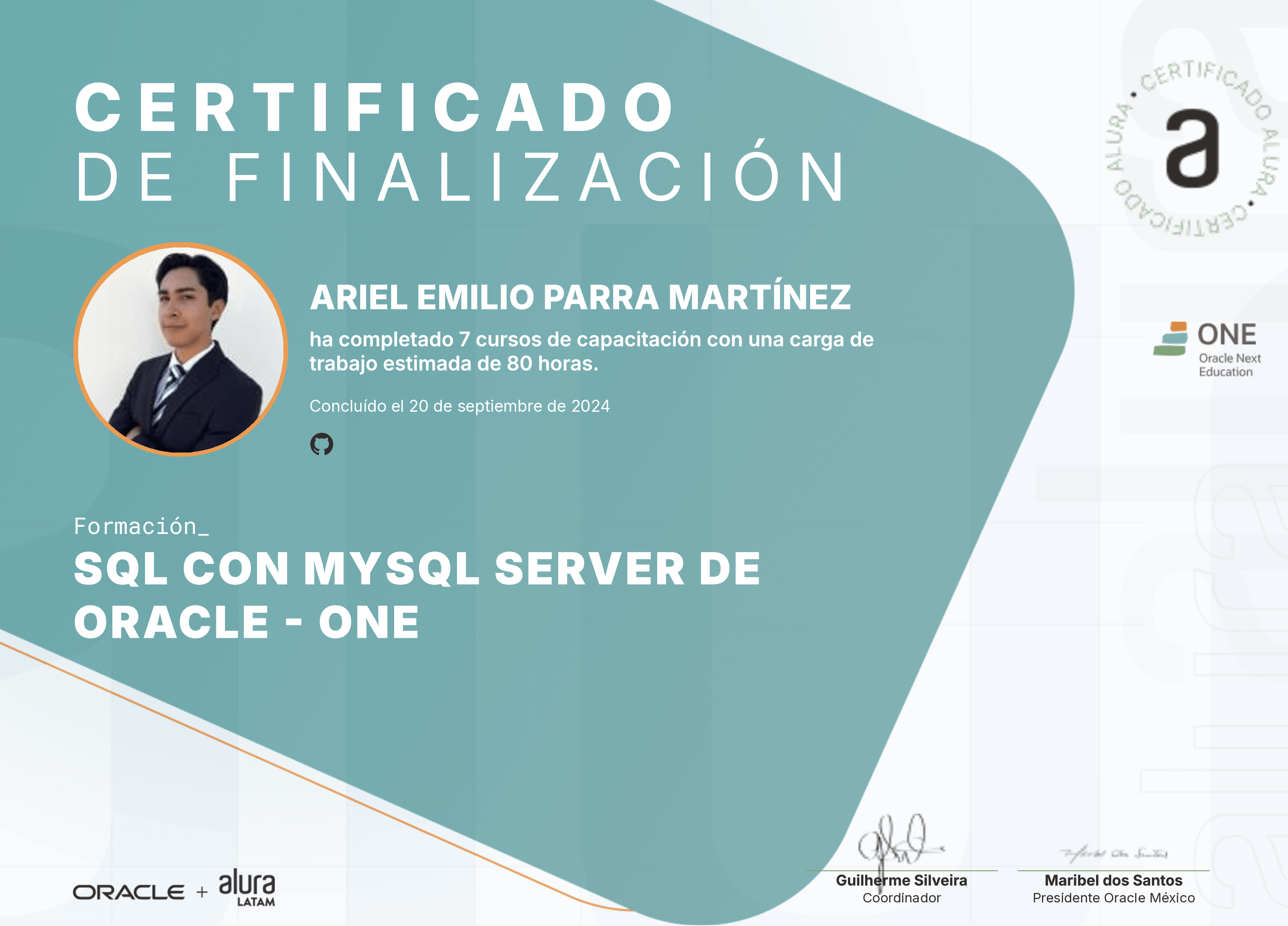 SQL with MySQL Server from Oracle - ONE image